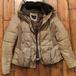 Zara basic down jacket
